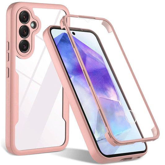 Etui na Samsung Galaxy S24+ S926, Techsuit, ColorVerse 360, Różowe