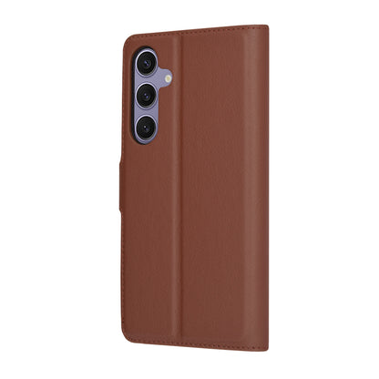 Case for Samsung Galaxy S24+ S926, Techsuit, Leather Folio, Brown