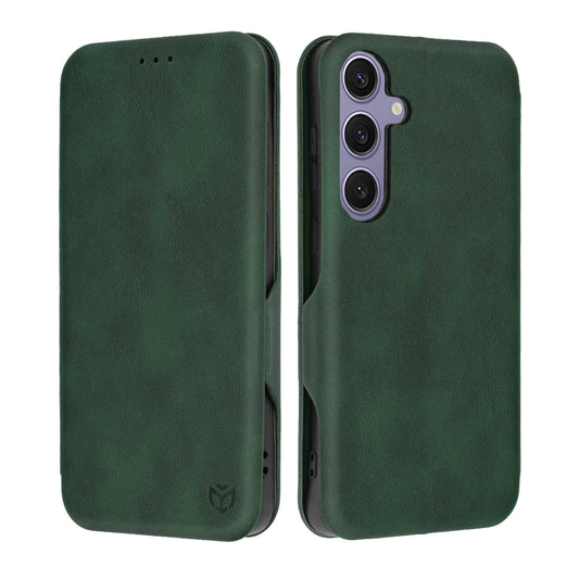 Etui na Samsung Galaxy S24+ S926, Techsuit, Safe Wallet Plus, Zielony
