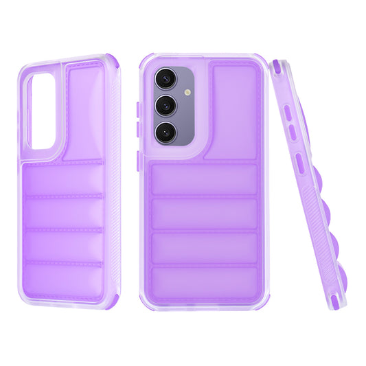 Etui na Samsung Galaxy S24+ S926, Techsuit, Wave Shield, Fioletowy