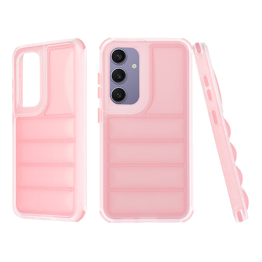 Etui na Samsung Galaxy S24+ S926, Techsuit, Wave Shield, Różowe