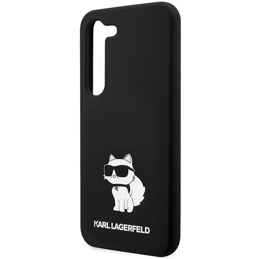 Etui na Samsung Galaxy S24 S921, Karl Lagerfeld, Silicone Choupette NFT, Czarne