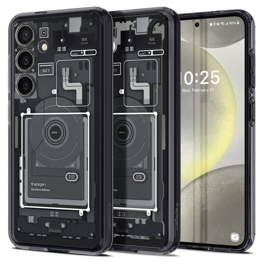 Etui na Samsung Galaxy S24 S921, Spigen, Ultra Hybrid Zero One, Matowe Czarne ACS07350