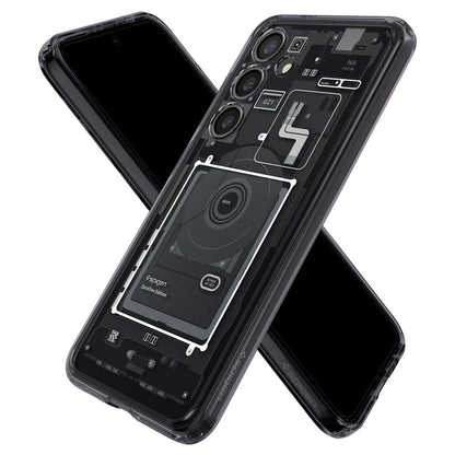 Etui na Samsung Galaxy S24 S921, Spigen, Ultra Hybrid Zero One, Matowe Czarne ACS07350