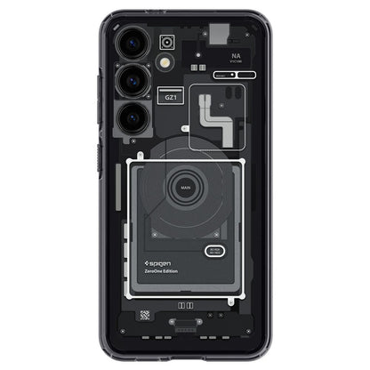 Etui na Samsung Galaxy S24 S921, Spigen, Ultra Hybrid Zero One, Matowe Czarne ACS07350