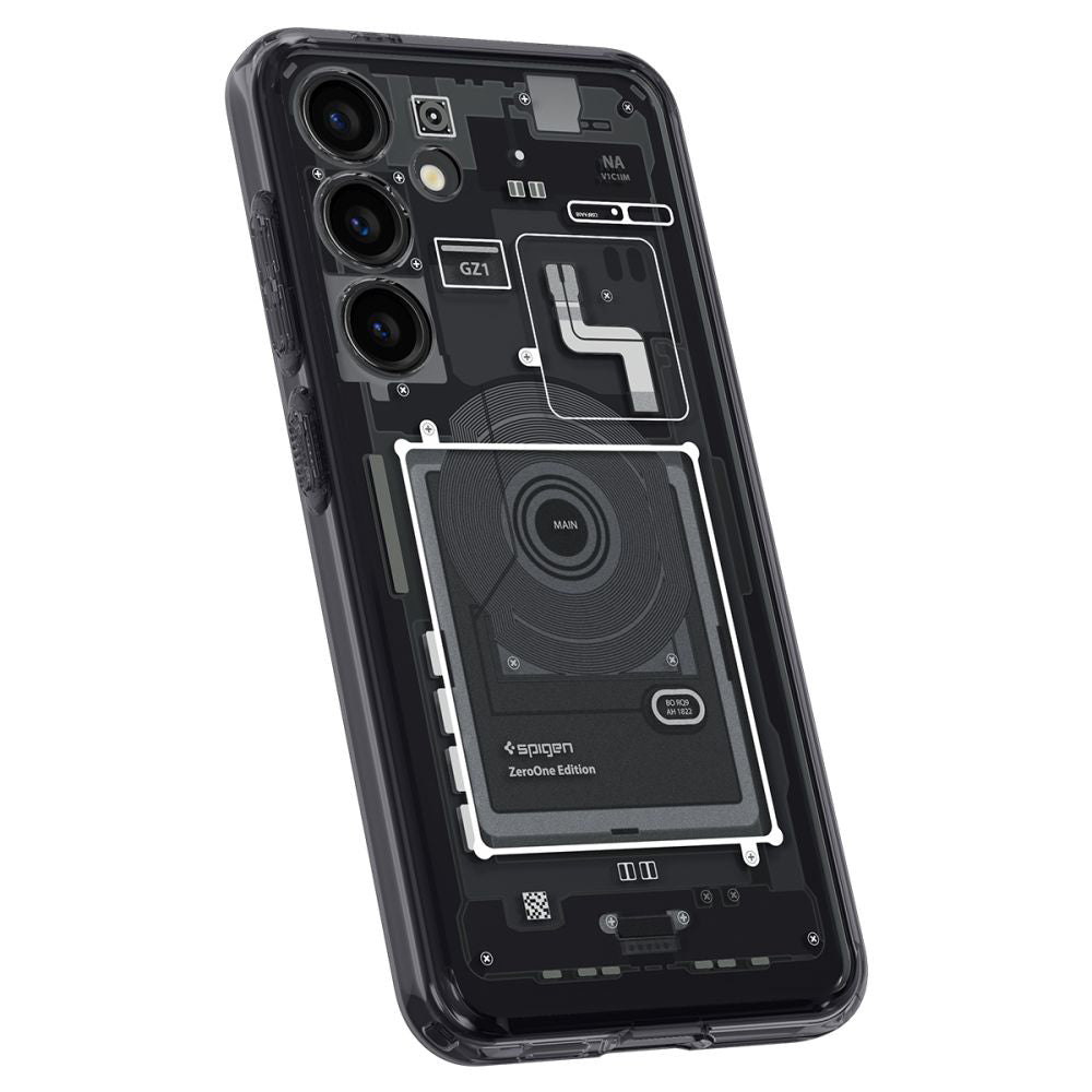 Etui na Samsung Galaxy S24 S921, Spigen, Ultra Hybrid Zero One, Matowe Czarne ACS07350