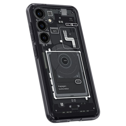 Etui na Samsung Galaxy S24 S921, Spigen, Ultra Hybrid Zero One, Matowe Czarne ACS07350