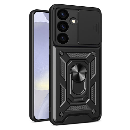 Etui na Samsung Galaxy S24 S921, Techsuit, CamShield, Czarna