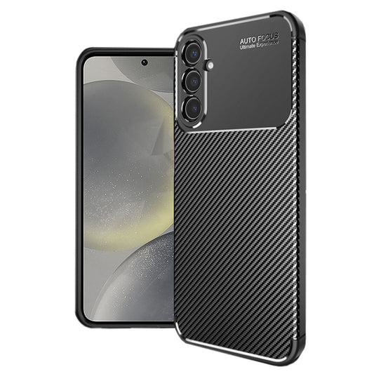 Etui na Samsung Galaxy S24 S921, Techsuit, CarbonFiber, czarne