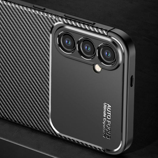 Etui na Samsung Galaxy S24 S921, Techsuit, CarbonFiber, czarne
