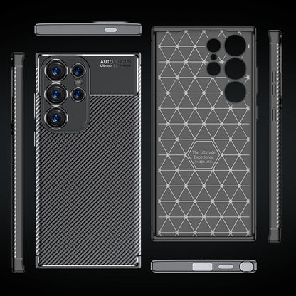 Etui na Samsung Galaxy S24 Ultra S928, Techsuit, CarbonFiber, czarne