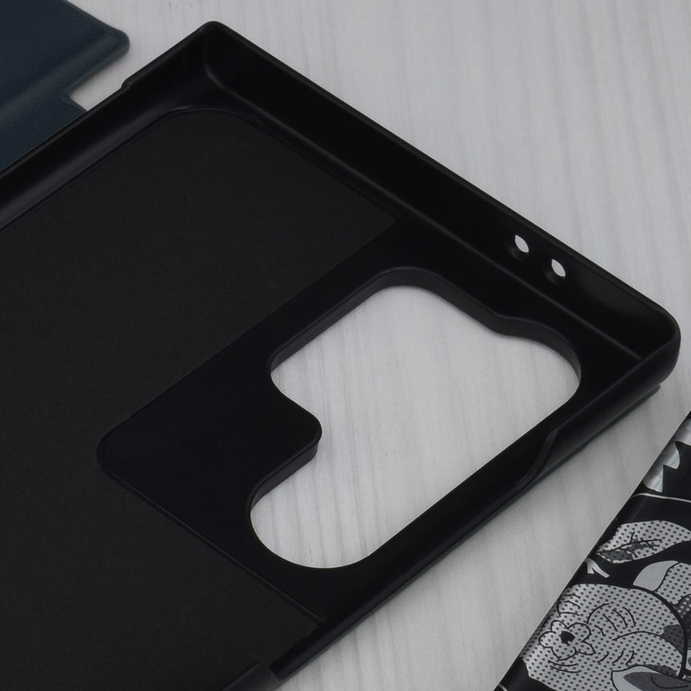 Etui na Samsung Galaxy S24 Ultra S928, Techsuit, eFold, Ciemnoniebieskie