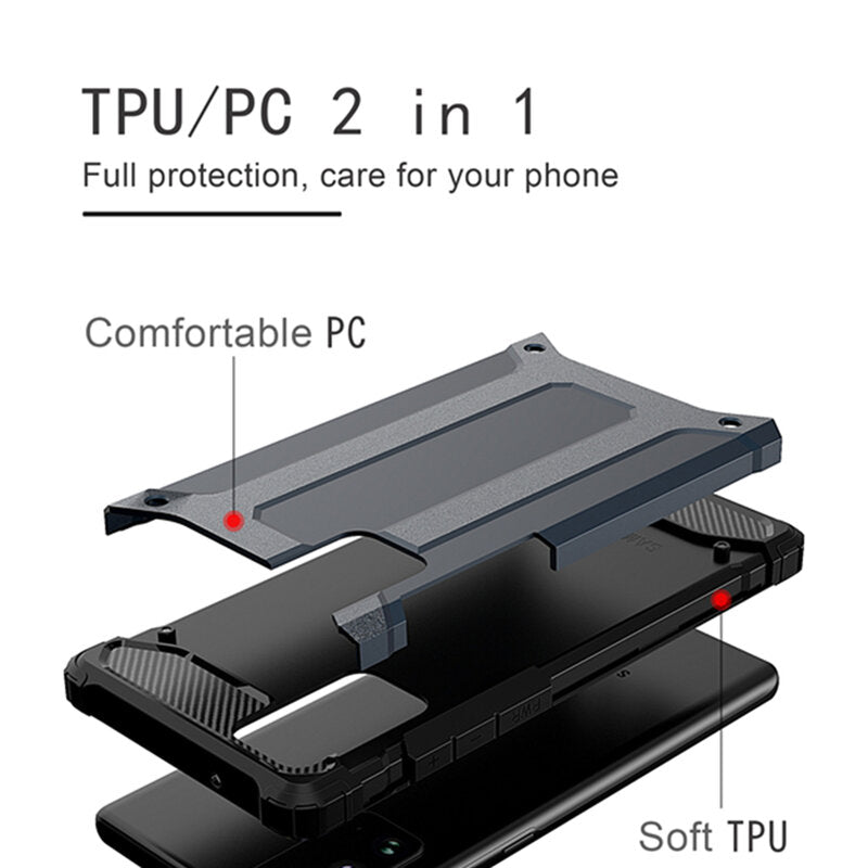 Etui na Samsung Galaxy S24 Ultra S928, Techsuit, Hybrid Armor, czarne