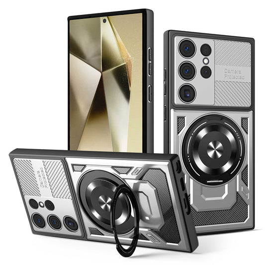 Etui na Samsung Galaxy S24 Ultra S928, Techsuit, RuggedCam, Szary