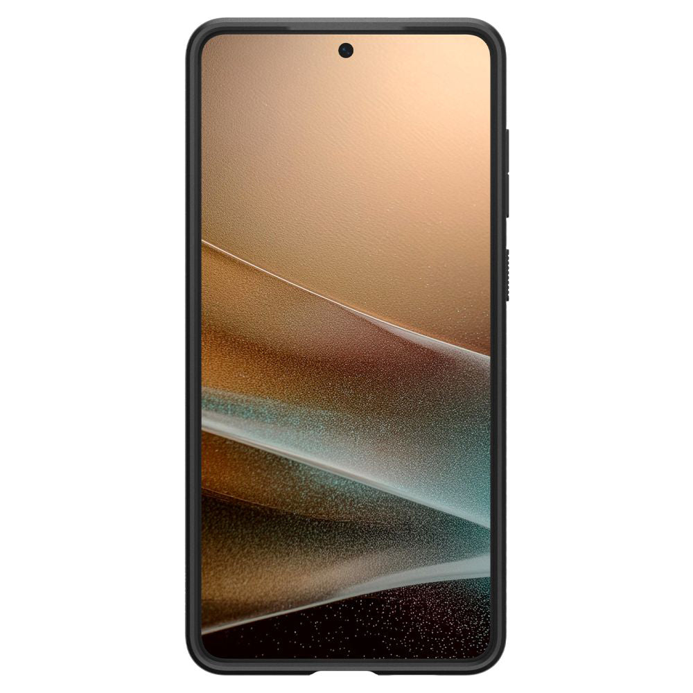 Case for Samsung Galaxy S25 Edge S937, Spigen, Liquid Air, Matte Black ACS09420