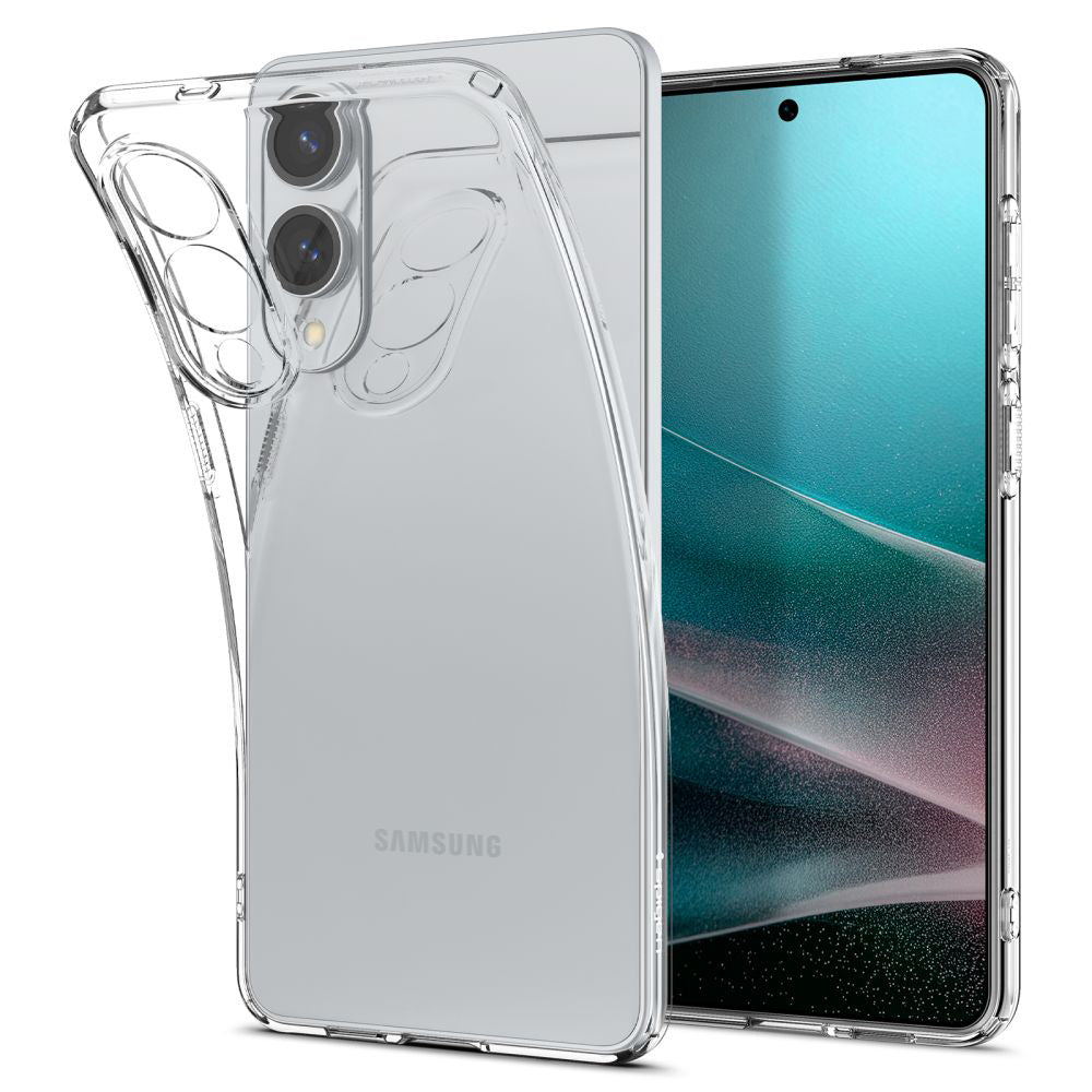 Etui na Samsung Galaxy S25 Edge S937, Spigen, Liquid Crystal, Przezroczyste
