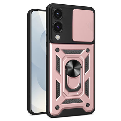Etui na Samsung Galaxy S25 Edge S937, Techsuit, CamShield, Różowe