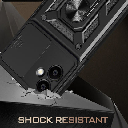 Etui na Samsung Galaxy S25 Edge S937, Techsuit, CamShield, Różowe