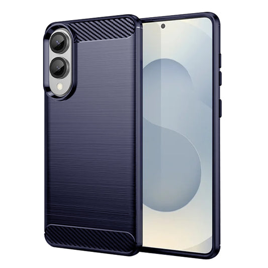 Etui na Samsung Galaxy S25 Edge S937, Techsuit, Carbon, Niebieskie
