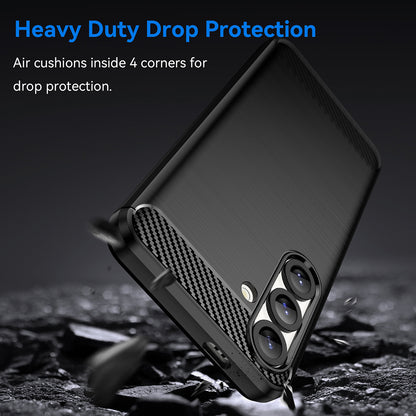Etui na Samsung Galaxy S25 Edge S937, Techsuit, Carbon, Czarny