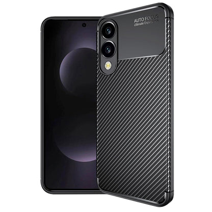 Etui na Samsung Galaxy S25 Edge S937, Techsuit, CarbonFiber, Czarny