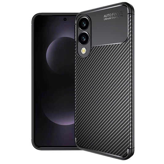 Etui na Samsung Galaxy S25 Edge S937, Techsuit, CarbonFiber, Czarny