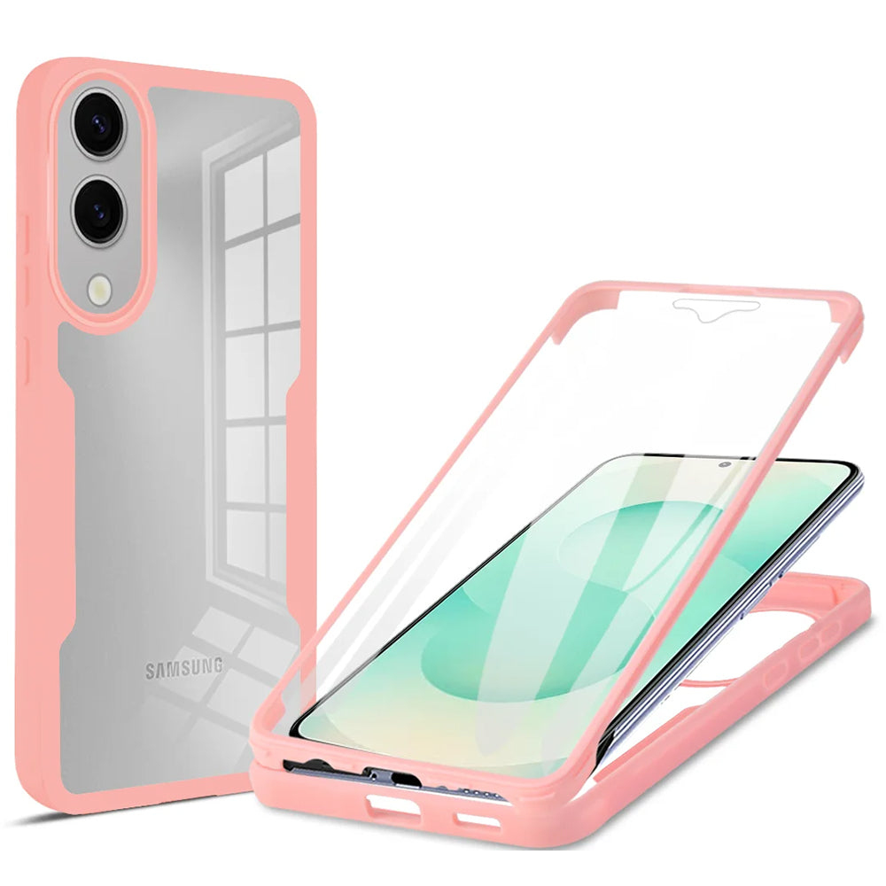 Etui na Samsung Galaxy S25 Edge S937, Techsuit, ColorVerse 360, Różowe