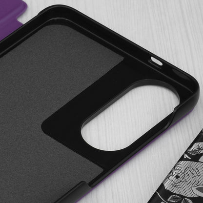 Etui na Samsung Galaxy S25 Edge S937, Techsuit, eFold, Fioletowy