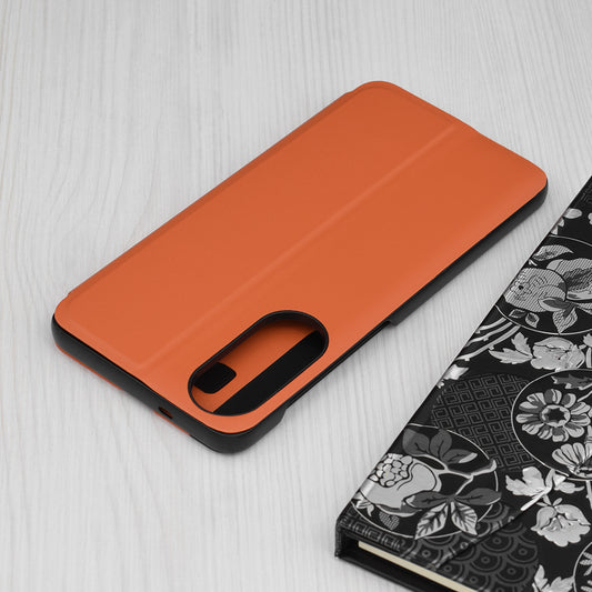 Etui na Samsung Galaxy S25 Edge S937, Techsuit, eFold, Pomarańczowe