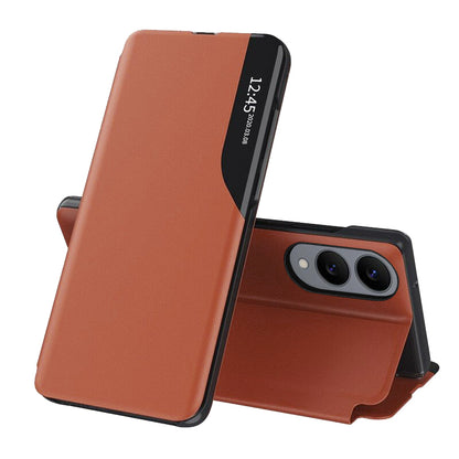 Etui na Samsung Galaxy S25 Edge S937, Techsuit, eFold, Pomarańczowe