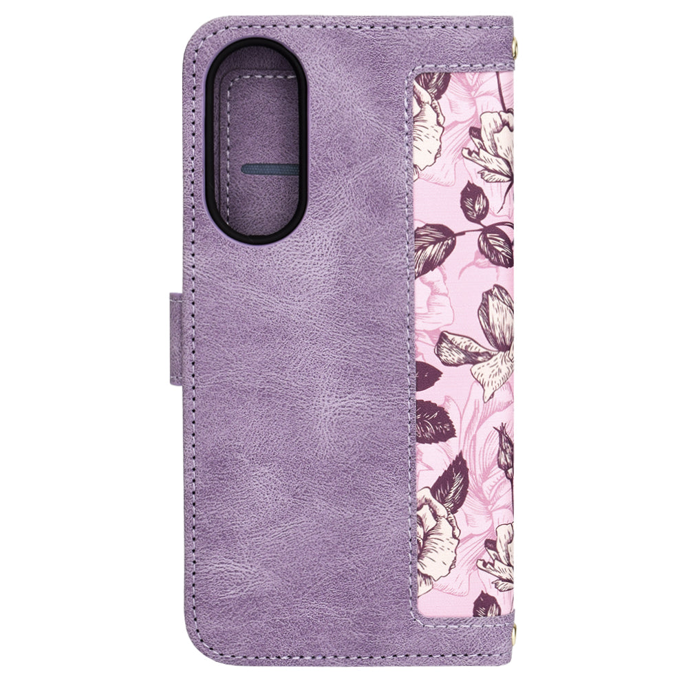 Case for Samsung Galaxy S25 Edge S937, Techsuit, FlipCraft, Purple