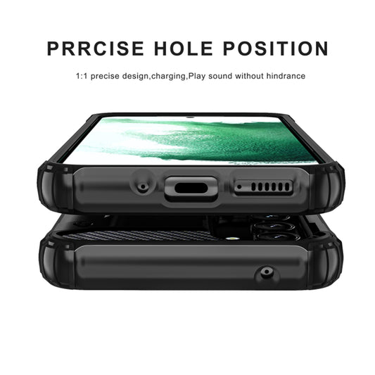 Etui na Samsung Galaxy S25 Edge S937, Techsuit, Hybrid Armor, czarne