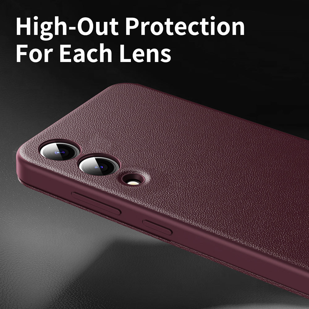 Etui na Samsung Galaxy S25 Edge S937, Techsuit, SmartView, Czerwony