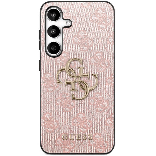 Etui na Samsung Galaxy S25 FE, Guess, 4G Metal Logo, Różowy