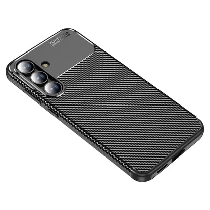 Etui na Samsung Galaxy S25 FE, Techsuit, CarbonFiber, czarne