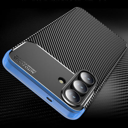 Etui na Samsung Galaxy S25 FE, Techsuit, CarbonFiber, czarne