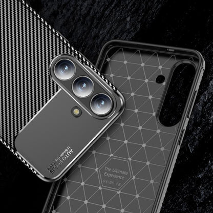 Etui na Samsung Galaxy S25 FE, Techsuit, CarbonFiber, czarne