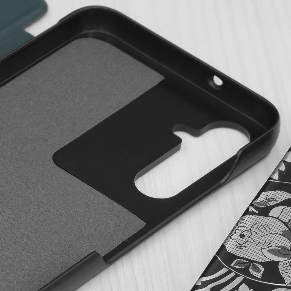 Etui na Samsung Galaxy S25 FE, Techsuit, eFold, Ciemnozielone