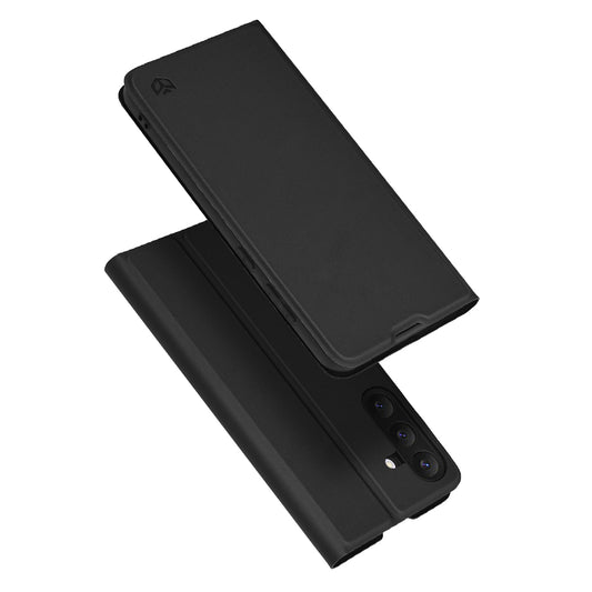 Etui na Samsung Galaxy S25 FE, Techsuit, Magskin Book, czarne