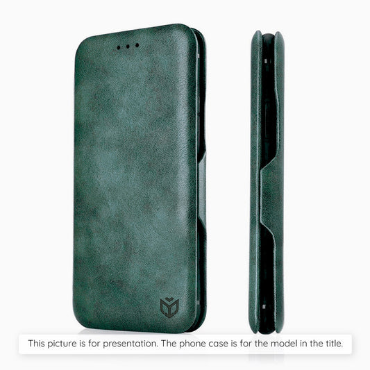 Etui na Samsung Galaxy S25 FE, Techsuit, Safe Wallet Plus, Zielony