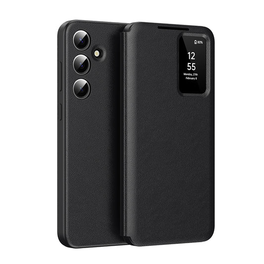 Etui na Samsung Galaxy S25 FE, Techsuit, SmartView, czarne