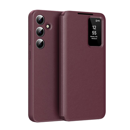 Case for Samsung Galaxy S25 FE, Techsuit, SmartView, Red