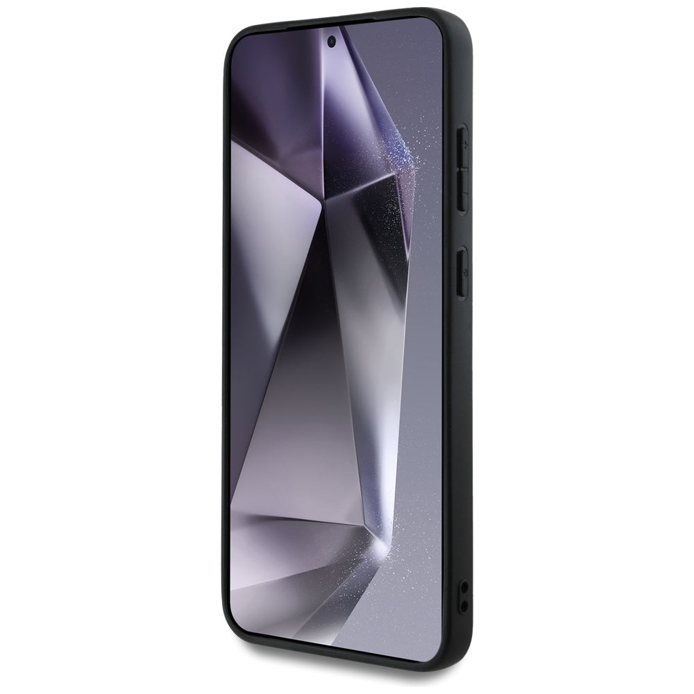 Etui na Samsung Galaxy S25+ S936, Guess, Glitter Big 4G Script, Czarne