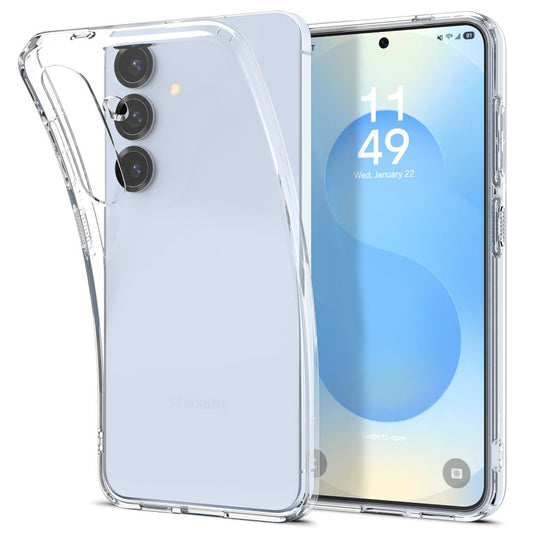Etui na Samsung Galaxy S25+ S936, Spigen, Liquid Crystal, Przezroczyste