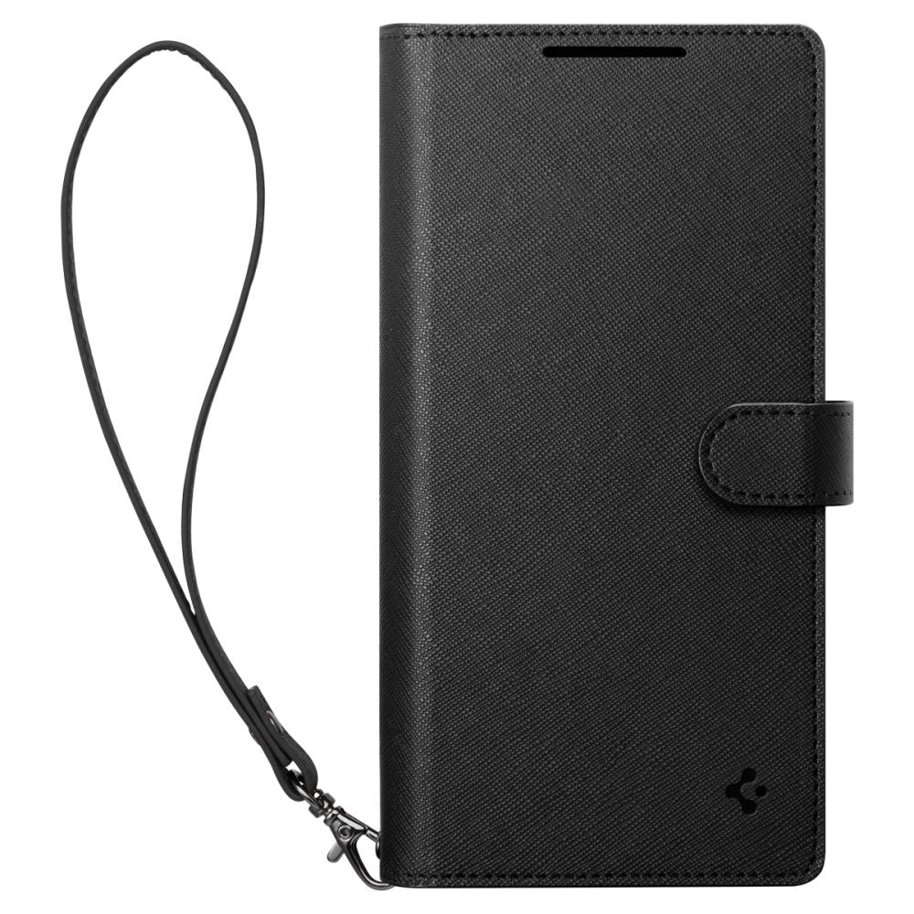 Etui do Samsung Galaxy S25+ S936, Spigen, Wallet S, Czarne ACS09125