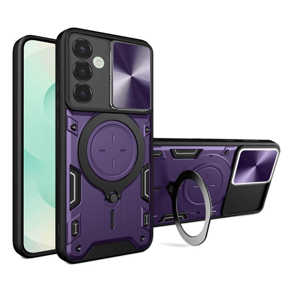 Etui na Samsung Galaxy S25+ S936, Techsuit, CamGuard Pro, Fioletowy