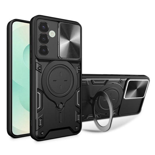 Etui na Samsung Galaxy S25+ S936, Techsuit, CamGuard Pro, czarne