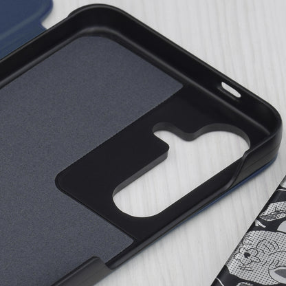 Etui na Samsung Galaxy S25+ S936, Techsuit, eFold, Ciemnoniebieskie