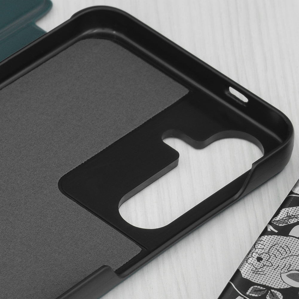 Etui na Samsung Galaxy S25+ S936, Techsuit, eFold, Zielony