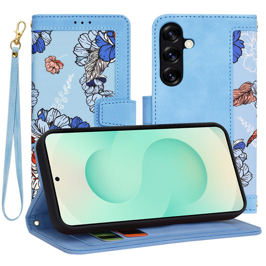 Etui na Samsung Galaxy S25+ S936, Techsuit, FlipCraft, Niebieski